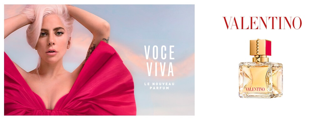 Bannière Catégorie Parfum Femme 1 Voce Viva VALENTINO sur Parfumerie Burdin